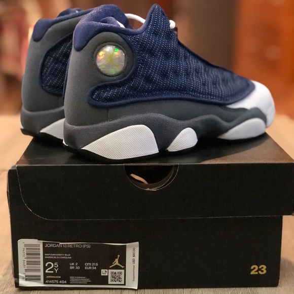 🛑SOLD🛑 Air Jordan Retro 13 Flint PS 414575-404 - Picture 7 of 11